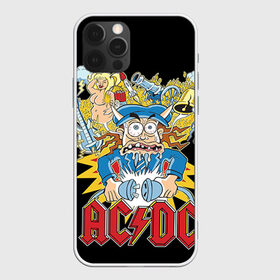 Чехол для iPhone 12 Pro Max с принтом AC DC в городе Новоалтайск, Силикон |  | ac dc | acdc | rock | рок | эйсидиси