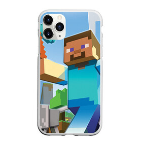 Чехол для iPhone 11 Pro матовый с принтом Майнкрафт в городе Новоалтайск, Силикон |  | game | minecraft | pixel | майнкрафт | овцы