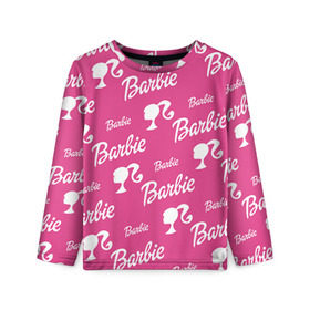 Детский лонгслив 3D с принтом Barbie в городе Новоалтайск, 100% полиэстер | длинные рукава, круглый вырез горловины, полуприлегающий силуэт
 | barbie | барби | кукла