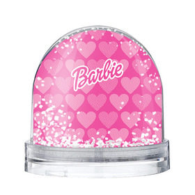 Снежный шар с принтом Barbie в городе Новоалтайск, Пластик | Изображение внутри шара печатается на глянцевой фотобумаге с двух сторон | barbie | барби | кукла