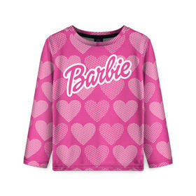 Детский лонгслив 3D с принтом Barbie в городе Новоалтайск, 100% полиэстер | длинные рукава, круглый вырез горловины, полуприлегающий силуэт
 | barbie | барби | кукла