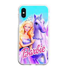Чехол для iPhone XS Max матовый с принтом Barbie в городе Новоалтайск, Силикон | Область печати: задняя сторона чехла, без боковых панелей | barbie | барби | кукла
