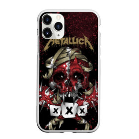 Чехол для iPhone 11 Pro матовый с принтом Metallica в городе Новоалтайск, Силикон |  | metallica | металл | рок