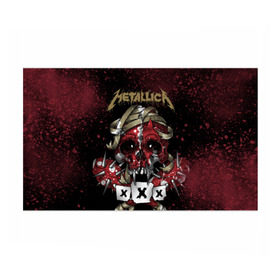 Бумага для упаковки 3D с принтом Metallica в городе Новоалтайск, пластик и полированная сталь | круглая форма, металлическое крепление в виде кольца | metallica | металл | рок