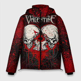 Мужская зимняя куртка 3D с принтом Bullet for my valentine в городе Новоалтайск, верх — 100% полиэстер; подкладка — 100% полиэстер; утеплитель — 100% полиэстер | длина ниже бедра, свободный силуэт Оверсайз. Есть воротник-стойка, отстегивающийся капюшон и ветрозащитная планка. 

Боковые карманы с листочкой на кнопках и внутренний карман на молнии. | bullet for my valentine