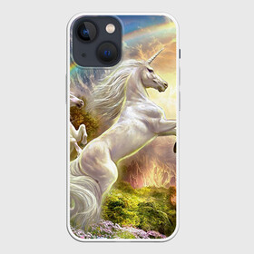 Чехол для iPhone 13 mini с принтом Единороги в городе Новоалтайск,  |  | бабочка