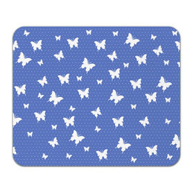 Коврик прямоугольный Бабочки: в городе Новоалтайск, натуральный каучук | размер 230 х 185 мм; запечатка лицевой стороны | бабочка