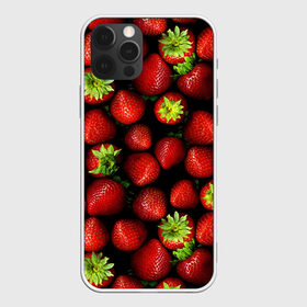 Чехол для iPhone 12 Pro Max с принтом Клубничка в городе Новоалтайск, Силикон |  | виктория | клубника | ягода