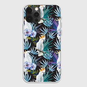 Чехол для iPhone 12 Pro Max с принтом Попугаи в городе Новоалтайск, Силикон |  | myparrots | parrotузор | листья | орнамент | попугаи | птицы | рай | цветы