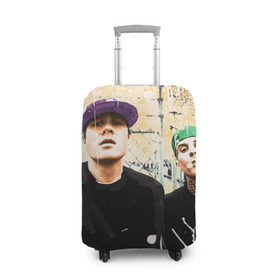 Чехол для чемодана 3D blink 182: в городе Новоалтайск, 86% полиэфир, 14% спандекс | двустороннее нанесение принта, прорези для ручек и колес |