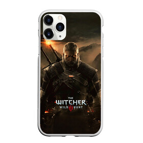 Чехол для iPhone 11 Pro Max матовый с принтом Wild hunt в городе Новоалтайск, Силикон |  | ведьмак