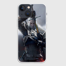 Чехол для iPhone 13 mini с принтом Геральт в городе Новоалтайск,  |  | ведьмак