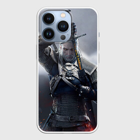 Чехол для iPhone 13 Pro с принтом Геральт в городе Новоалтайск,  |  | Тематика изображения на принте: ведьмак