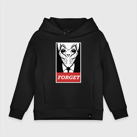 Детское худи Oversize хлопок с принтом Obey The Silence в городе Новоалтайск, френч-терри — 70% хлопок, 30% полиэстер. Мягкий теплый начес внутри —100% хлопок | боковые карманы, эластичные манжеты и нижняя кромка, капюшон на магнитной кнопке | obey the silence доктор кто doctor who