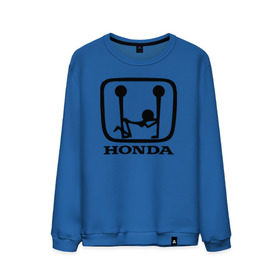 Мужской свитшот хлопок с принтом Honda Logo Sexy в городе Новоалтайск, 100% хлопок |  | Тематика изображения на принте: 