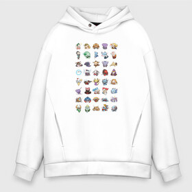 Мужское худи Oversize хлопок с принтом Adorable Dota в городе Новоалтайск, френч-терри — 70% хлопок, 30% полиэстер. Мягкий теплый начес внутри —100% хлопок | боковые карманы, эластичные манжеты и нижняя кромка, капюшон на магнитной кнопке | adorable | adorable dota2 heroesdota2 | chibi | heroes