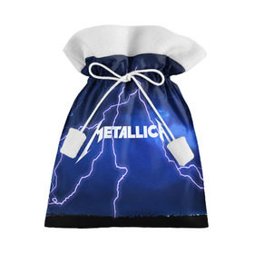 Подарочный 3D мешок с принтом METALLICA в городе Новоалтайск, 100% полиэстер | Размер: 29*39 см | metallica | rock | металлика | рок