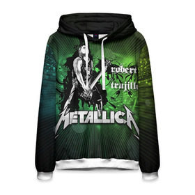 Мужская толстовка 3D с принтом METALLICA в городе Новоалтайск, 100% полиэстер | двухслойный капюшон со шнурком для регулировки, мягкие манжеты на рукавах и по низу толстовки, спереди карман-кенгуру с мягким внутренним слоем. | металлика
