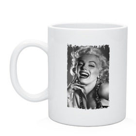 Кружка с принтом Marilyn Monroe в городе Новоалтайск, керамика | объем — 330 мл, диаметр — 80 мм. Принт наносится на бока кружки, можно сделать два разных изображения | marilyn monroe | актриса | мэрилин монро | певица