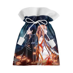 Подарочный 3D мешок с принтом Sword Art Online в городе Новоалтайск, 100% полиэстер | Размер: 29*39 см | sao | sword art online | асуна | игра | кирито | меч онлайн | сворд арт | сворд арт онлайн