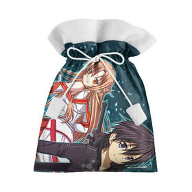 Подарочный 3D мешок с принтом Sword Art Online в городе Новоалтайск, 100% полиэстер | Размер: 29*39 см | sao | sword art online | асуна | игра | кирито | меч онлайн | сворд арт | сворд арт онлайн