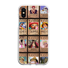 Чехол для iPhone XS Max матовый с принтом One Piece в городе Новоалтайск, Силикон | Область печати: задняя сторона чехла, без боковых панелей | Тематика изображения на принте: anime | one piece | аниме | ван пис