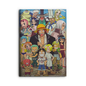 Обложка для автодокументов с принтом One Piece в городе Новоалтайск, натуральная кожа |  размер 19,9*13 см; внутри 4 больших “конверта” для документов и один маленький отдел — туда идеально встанут права | Тематика изображения на принте: anime | one piece | аниме | ван пис