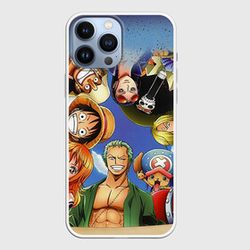 Чехол для iPhone 13 Pro Max с принтом взгляд сверху One Piece в городе Новоалтайск,  |  | anime | one piece | аниме | ван пис