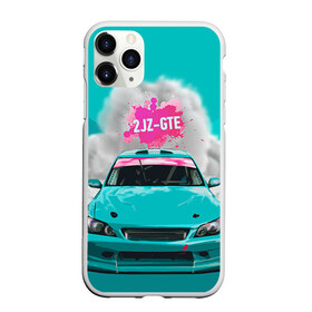 Чехол для iPhone 11 Pro матовый с принтом 2 JZ GTE в городе Новоалтайск, Силикон |  | 2jz gte | altezza | drift | jdm | toyota | альтеза | гонка | ждм