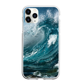 Чехол для iPhone 11 Pro матовый с принтом Волна в городе Новоалтайск, Силикон |  | вода | волны | море | пейзаж