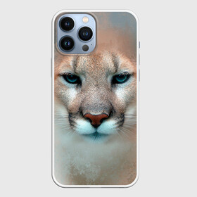 Чехол для iPhone 13 Pro Max с принтом Пума в городе Новоалтайск,  |  | животные | киса | кошка | пума