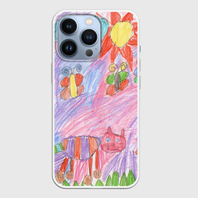 Чехол для iPhone 13 Pro с принтом Детские рисунки в городе Новоалтайск,  |  | Тематика изображения на принте: dg | габбана | детский | дольче | карандаш | картина | мода | рисунок