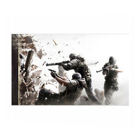 Бумага для упаковки 3D с принтом Rainbow Six Siege в городе Новоалтайск, пластик и полированная сталь | круглая форма, металлическое крепление в виде кольца | rainbow six siege | игры