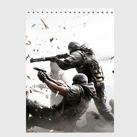 Скетчбук с принтом Rainbow Six Siege в городе Новоалтайск, 100% бумага
 | 48 листов, плотность листов — 100 г/м2, плотность картонной обложки — 250 г/м2. Листы скреплены сверху удобной пружинной спиралью | rainbow six siege | игры