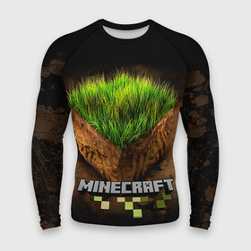 Мужской рашгард 3D с принтом Minecraft в городе Новоалтайск,  |  | крипер