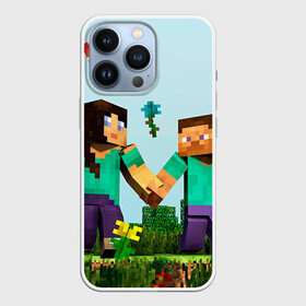 Чехол для iPhone 13 Pro с принтом Minecraft в городе Новоалтайск,  |  | крипер