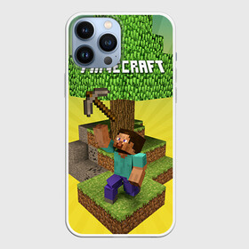 Чехол для iPhone 13 Pro Max с принтом Minecraft в городе Новоалтайск,  |  | крипер
