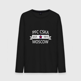 Мужской лонгслив хлопок с принтом ЦСКА Москва 1911 в городе Новоалтайск, 100% хлопок |  | цска