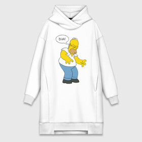 Платье-худи хлопок с принтом DOH в городе Новоалтайск,  |  | doh simpsons homer гомер симпсон черт