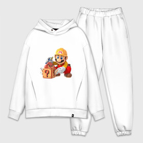 Мужской костюм хлопок OVERSIZE с принтом Super Mario в городе Новоалтайск,  |  | nintendo | марио | нинтендо