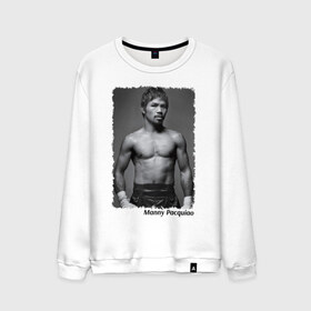 Мужской свитшот хлопок с принтом Мэнни Пакиао (Manny Pacquiao) в городе Новоалтайск, 100% хлопок |  | manny pacquiao | бокс | мэнни пакиао | чемпион