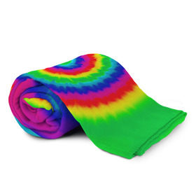 Плед 3D с принтом Tie dye в городе Новоалтайск, 100% полиэстер | закругленные углы, все края обработаны. Ткань не мнется и не растягивается | tie dye