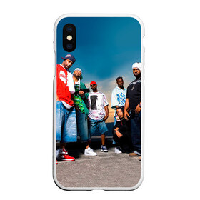 Чехол для iPhone XS Max матовый с принтом Wu-Tang Clan в городе Новоалтайск, Силикон | Область печати: задняя сторона чехла, без боковых панелей | хип хоп