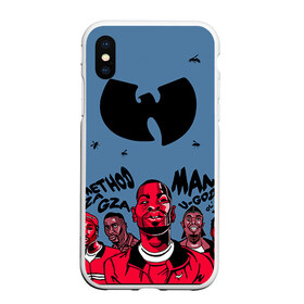 Чехол для iPhone XS Max матовый с принтом Wu-Tang Clan в городе Новоалтайск, Силикон | Область печати: задняя сторона чехла, без боковых панелей | хип хоп
