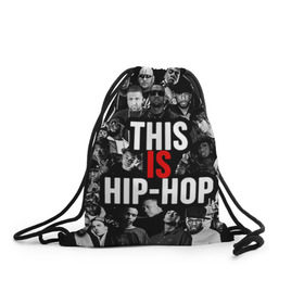 Рюкзак-мешок 3D с принтом Hip hop в городе Новоалтайск, 100% полиэстер | плотность ткани — 200 г/м2, размер — 35 х 45 см; лямки — толстые шнурки, застежка на шнуровке, без карманов и подкладки | хип хоп