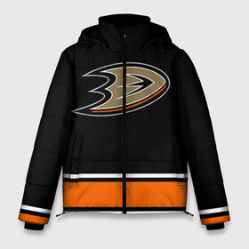 Мужская зимняя куртка 3D с принтом Anaheim Ducks Selanne в городе Новоалтайск, верх — 100% полиэстер; подкладка — 100% полиэстер; утеплитель — 100% полиэстер | длина ниже бедра, свободный силуэт Оверсайз. Есть воротник-стойка, отстегивающийся капюшон и ветрозащитная планка. 

Боковые карманы с листочкой на кнопках и внутренний карман на молнии. | anaheim ducks selanne | nhl | спорт | хоккей