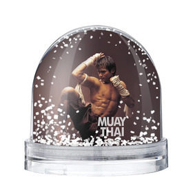 Снежный шар с принтом Муай тай в городе Новоалтайск, Пластик | Изображение внутри шара печатается на глянцевой фотобумаге с двух сторон | муай тай