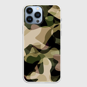 Чехол для iPhone 13 Pro Max с принтом Камуфляж в городе Новоалтайск,  |  | хаки