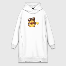 Платье-худи хлопок с принтом Пикачу в городе Новоалтайск,  |  | pokemons | покемоны