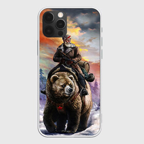 Чехол для iPhone 12 Pro Max с принтом Медведь в городе Новоалтайск, Силикон |  | лес | медведь | мишка | патриот | россия | я русский